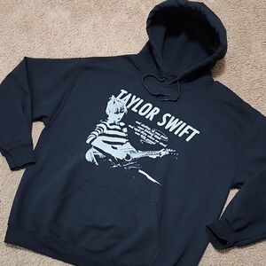 Taylor Swift Holy Ground Hoodie Hooded Sweatshirt Black Size L Large